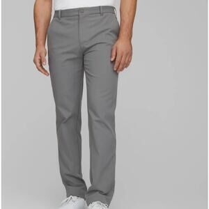 Puma Golf Dealer Pants Mens Ash Gray Performance Stretch Golf Trousers 36x34